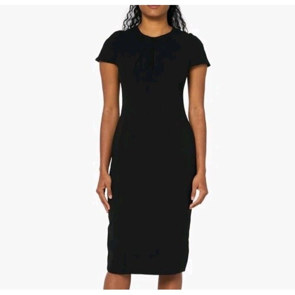 Dress the Population Lainey Sheath Cocktail Bodycon Mini Dress Black Women's XL